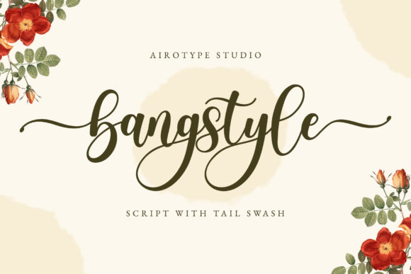 Bangstyle: A Joyful Script Font for Digital Projects