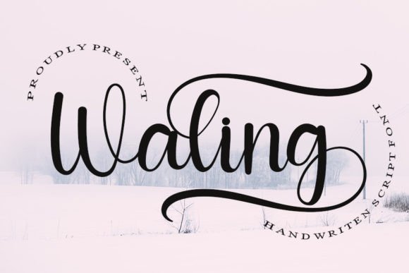 Bring Your Creations to Life with the Waling Font