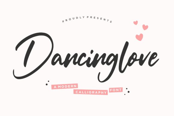Dancinglove Font: A Handwritten Elegance for Digital Designs