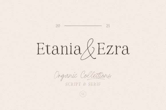 Etania Ezra: A Font That Elevates Branding with Charm and Clarity