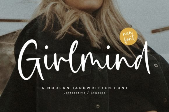Girlmind: The Modern Handwritten Font for Editorial Design