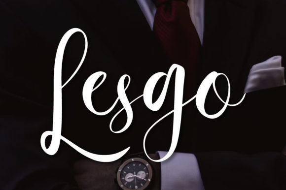 Lesgo: A Timeless Script Font for Professional Branding