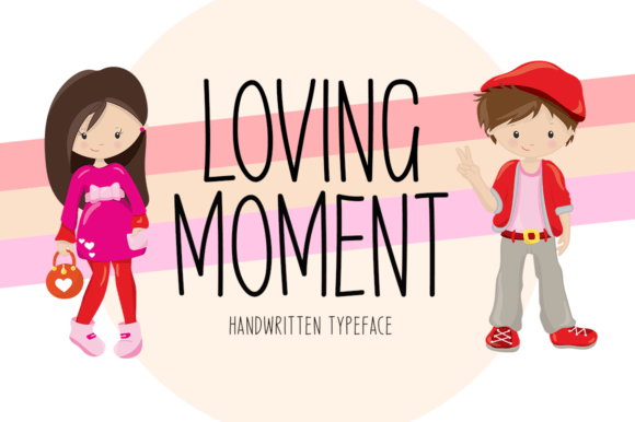 Loving Moment Font for Web and Digital Design