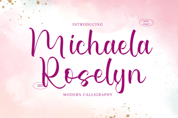 Michaela Roselyn: A Script Font That Elevates Digital Design