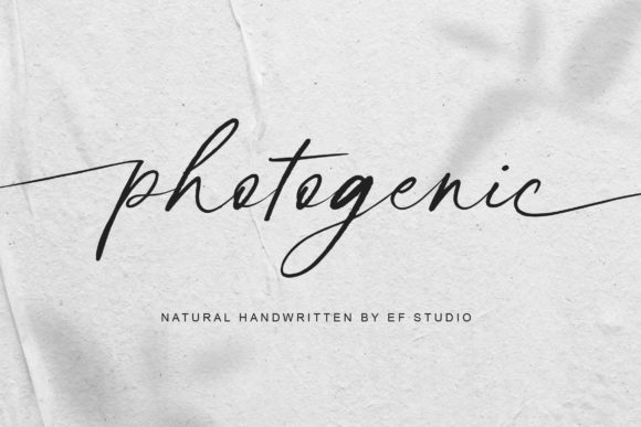 Photogenic Font for Eye-Catching Brand Content