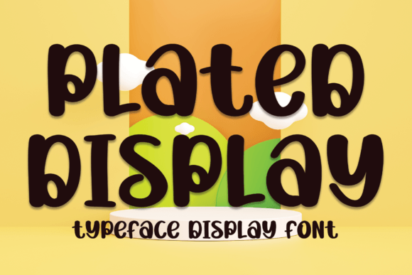 Plated Display: The Perfect Handwritten Typeface for Handmade Branding