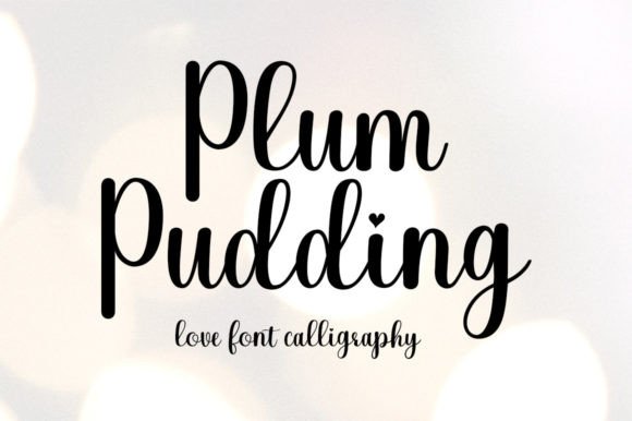Plum Pudding: A Warm Script Font for Digital Branding