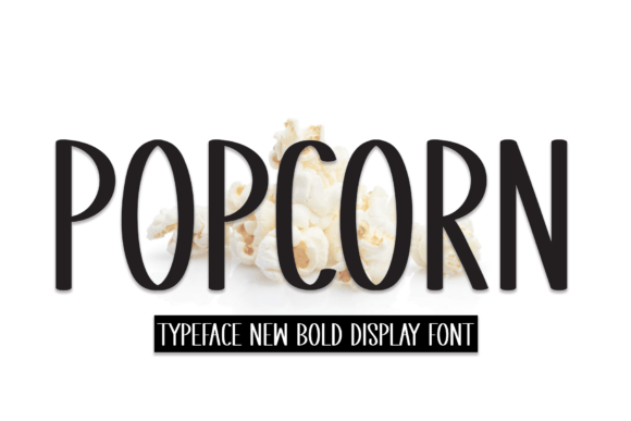Popcorn: The Playful Script Font for Modern Web Design