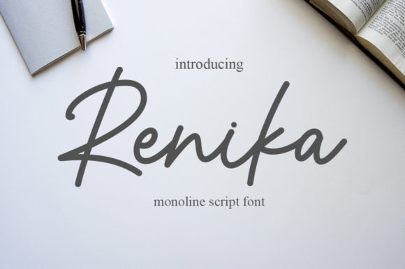 Renika: A Handwritten Font That Elevates Branding