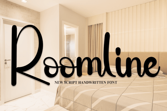 Roomline: The Handwritten Font That Elevates Small Business Branding