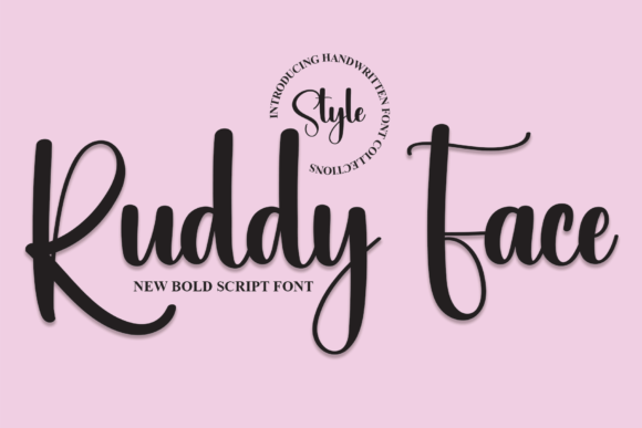 Ruddy Face: The Handwritten Typeface for Modern Web Design