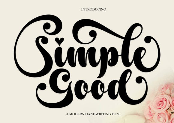 Simple Good: A Versatile Handwritten Font for Web Design