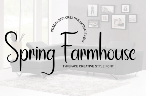 Spring Farmhouse: The Perfect Typeface to Elevate Your Brand Identity