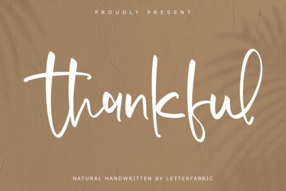 Thankful: The Handwritten Typeface That Elevates Small Business Branding