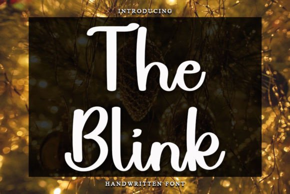 The Blink: A Font That Speaks Volumes in Campaign Design