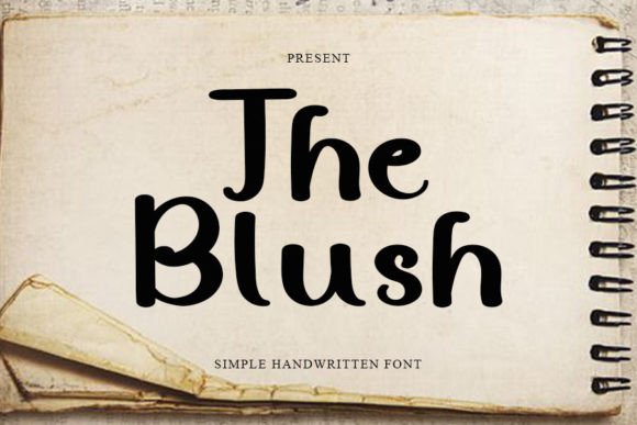 The Blush: A Magical Handwritten Typeface for Crafters and Sellers
