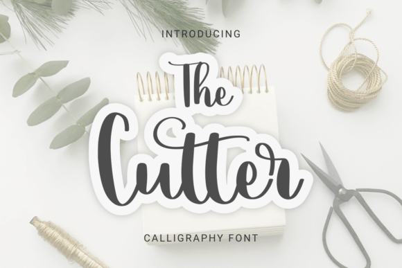 The Cutter: A Handwritten Typeface for Elevated Branding